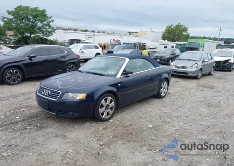 2005 Audi A4 1.8T z USA, uszkodzony, nr VIN WAUAC48H75K010594